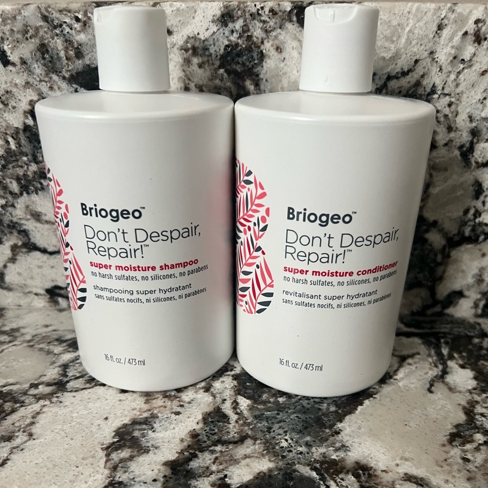 Briogeo Don't Despair, Repair! Super Moisture Shampoo and Conditioner